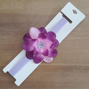 NWT Sequin Flower Headband